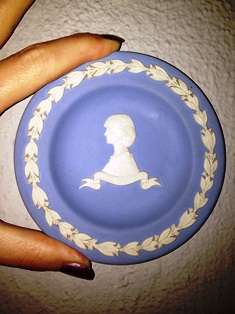 ROYAL WEDDING PIN PLATE-LADY DIANA