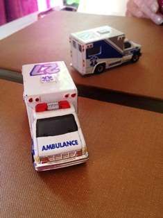MATCHBOX AMBULANCE 1;80