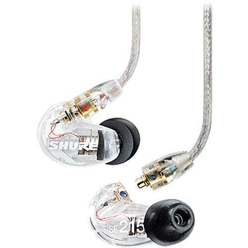 Shure SE215-CL-E Sound Isolating InEar Earphones