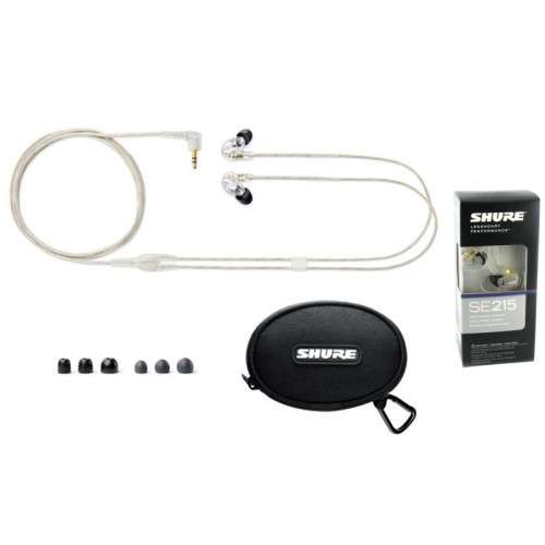 Shure SE215-CL-E Sound Isolating InEar Earphones