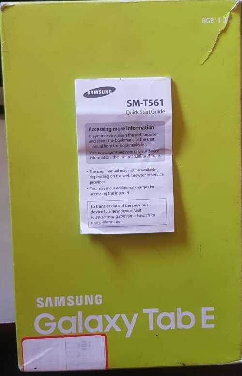 Samsung Galaxy Tab E