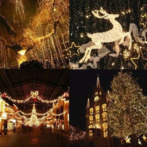 LED Fairy String Light Inter-connecting Clear Cable Inter-connecting Warm White 10M