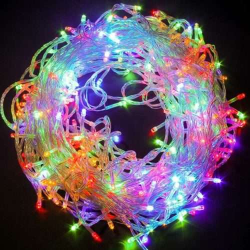 White Cable Fairy String Light Inter-connecting 20M