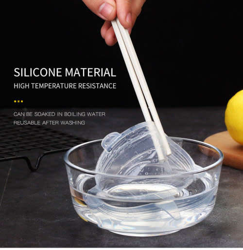 Reusable Silicone Stretch Lid For Food Preservation 6PCS