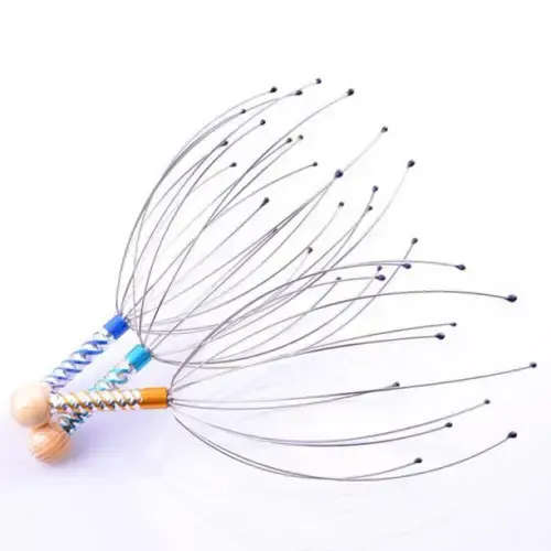 Octopus Head Massager Head Grab Stimulate Body Circulation Massager