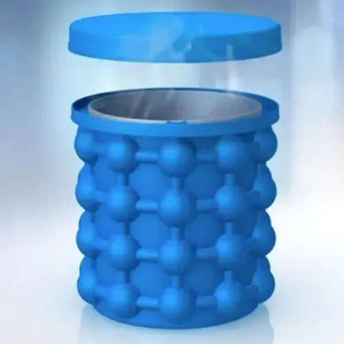 The Revolutionary Space Saving Silicone Ice Cube Maker Ice