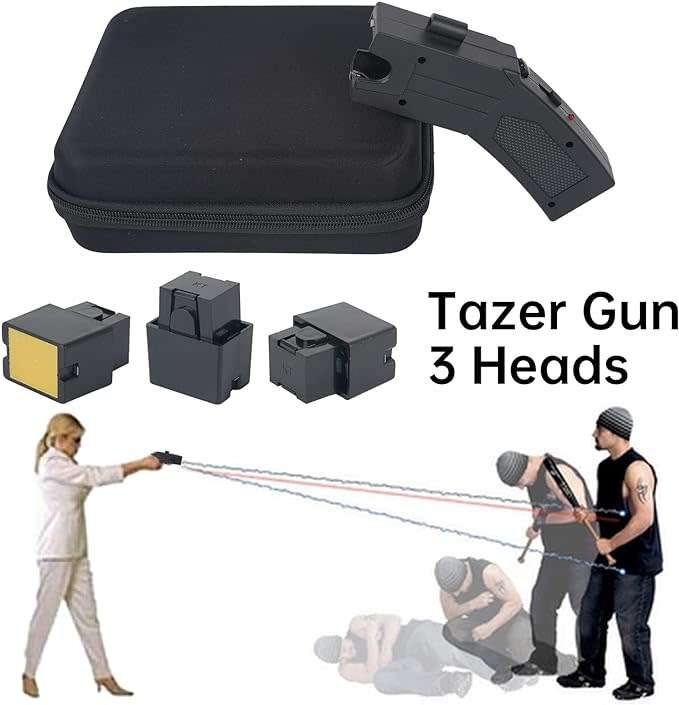 Heavy Duty Stun Gun Safety Remote Control Stun Gun Womens Self Defense Pain Tool Long Range Shock