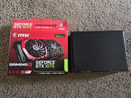 MSI GEFORCE GTX 1070 8GB GAMING X
