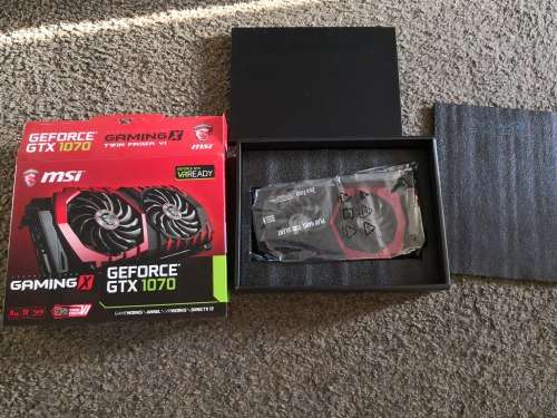 MSI GEFORCE GTX 1070 8GB GAMING X