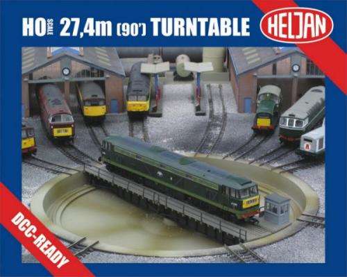 HELJAN TURNTABLE   HO        DCC  READY