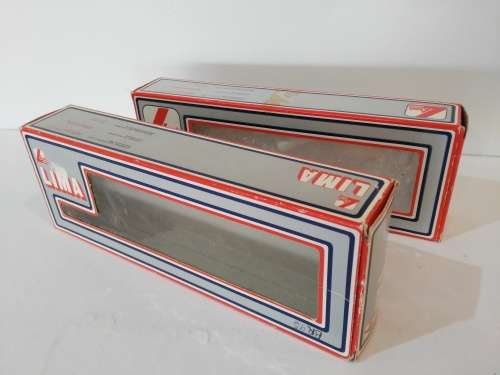 LIMA SAR GAURDS VAN  + BOX CAR  BOXES ONLY