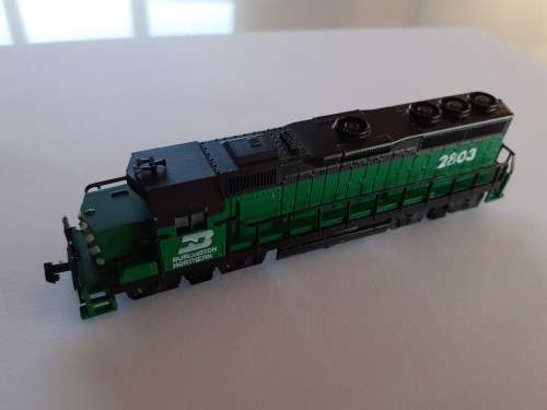 MODEL POWER   N GAUGE DIESEL LOCO   NONE RUNNER