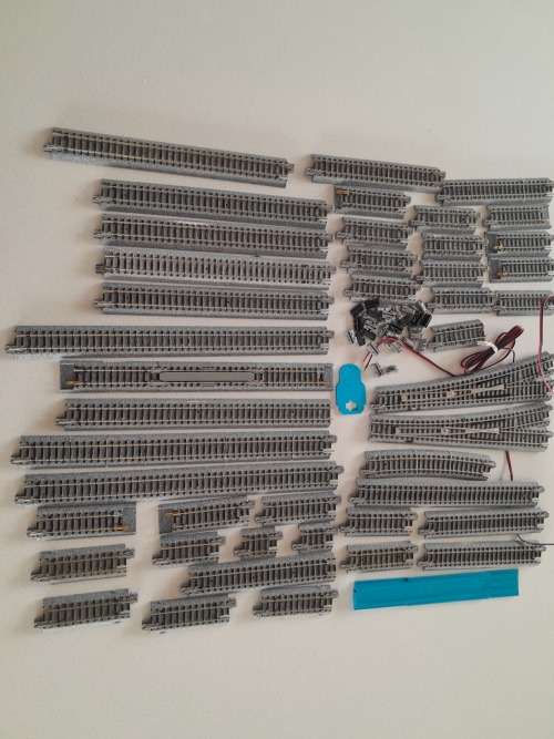 KATO UNITRACK   SETTRACK VARIOUS LENGHTS +2 LH PIONTS