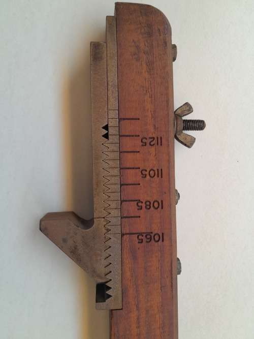 SAR SOUTH AFRICAN PLATELAYERS /BAANMEESTERS  RAIL WIDTH MEASURING TOOL(TRACK GAUGE)