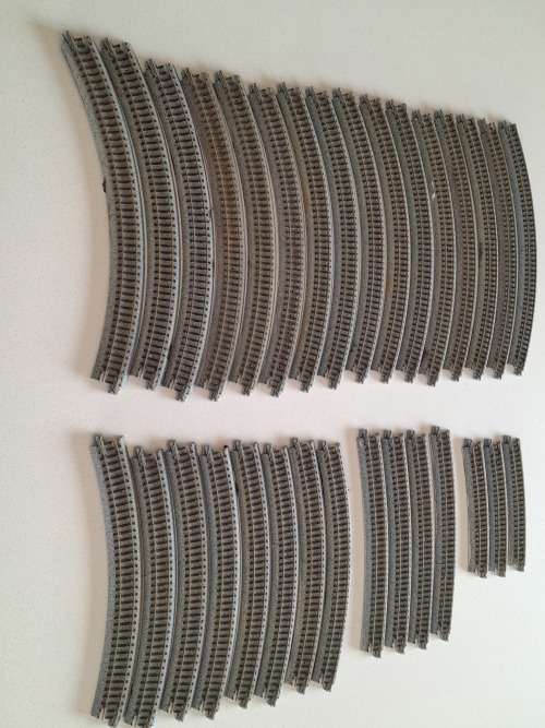 KATO UNITRACK   SETTRACK VARIOUS LENGHTS + 4 PIONTS