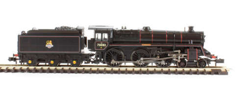 Graham Farish 372-727 Class 5MT Standard 4-6-0 73082 `Camelot` in BR lined black DCC Chip fitted