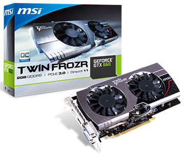 MSI GTX660 Twin Frozr