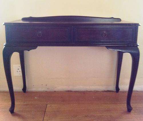 Dark wood dresser