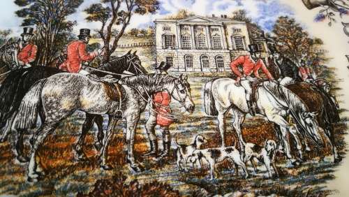 Herrings Hunt - The Meet by Churchill