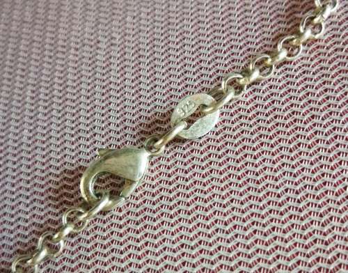 34 grams 92.5 Sterling Silver Neck chains