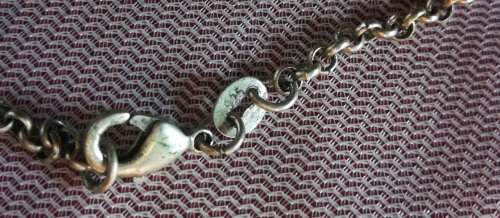 34 grams 92.5 Sterling Silver Neck chains