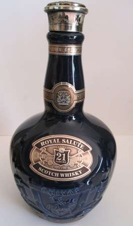 Exquisite Chivas Brothers Limited Porcelain Flagon Scottish Bottle