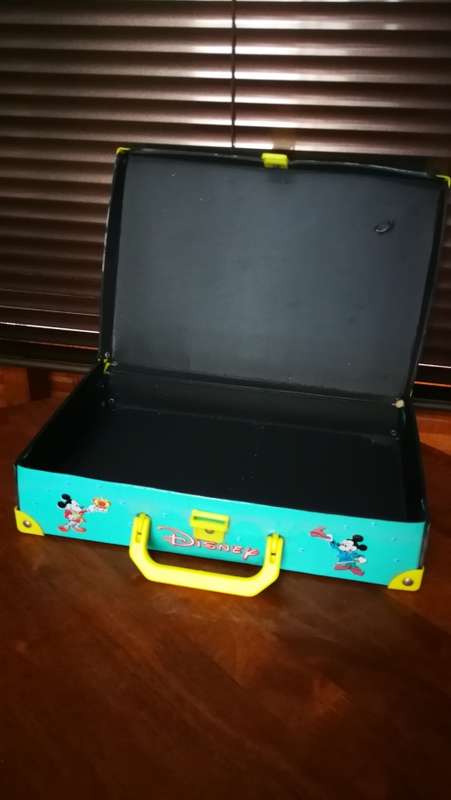 Vintage Disney Characters Book and Tape Case.