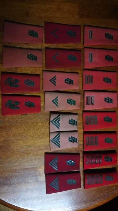 Stunning 24 Different Vintage Epaulettes Sets..