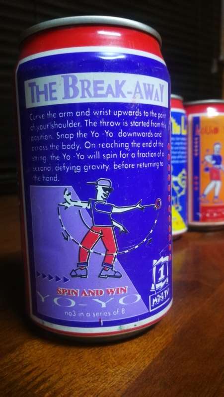 Vintage Coca-Cola Yo-yo Collectors Cans.