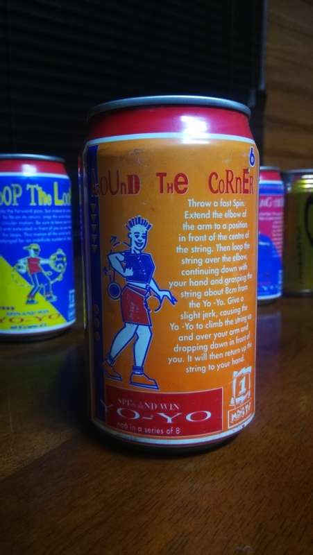 Vintage Coca-Cola Yo-yo Collectors Cans.