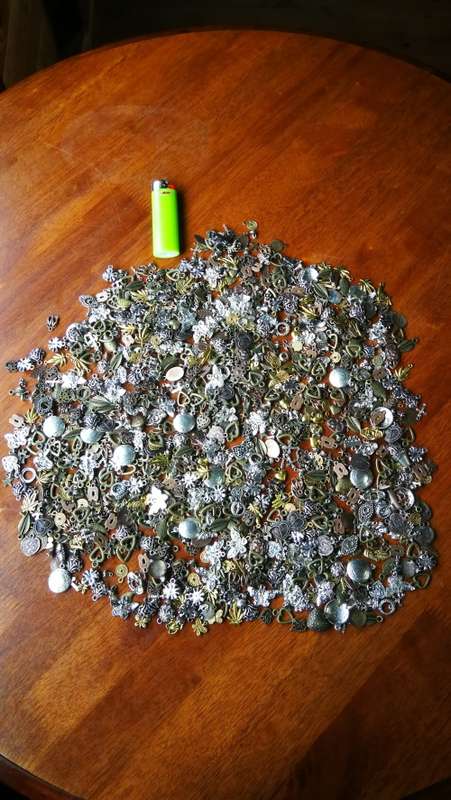 2kg of Beautiful Metal Charms..
