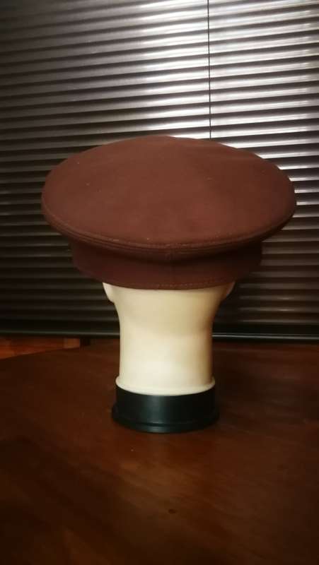 1990 S.A.T - S.A.V Vintage Brown Service Cap.