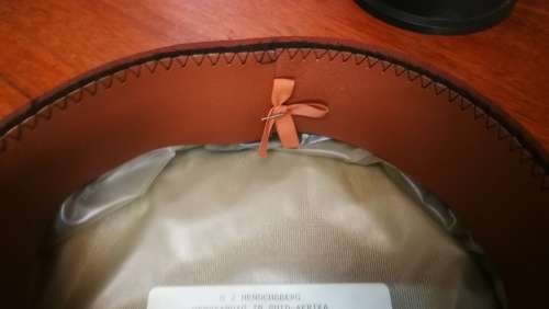 1990 S.A.T - S.A.V Vintage Brown Service Cap.
