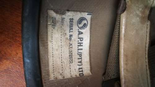 1987 M87 Kevlar Helmet..