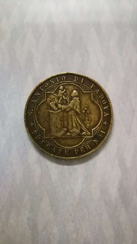 Beautiful Rare Italian Mother Maria Coin.