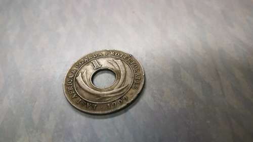1909 East Africa and Uganda Protectorate 1 Cent
