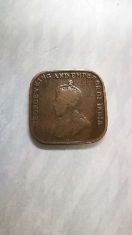 1919 Straights Settlements 1 Cent..