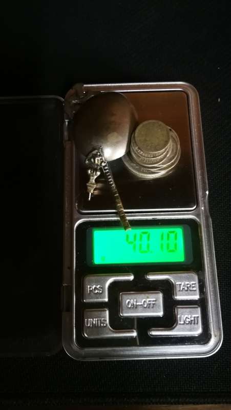 40.5 grams silver..