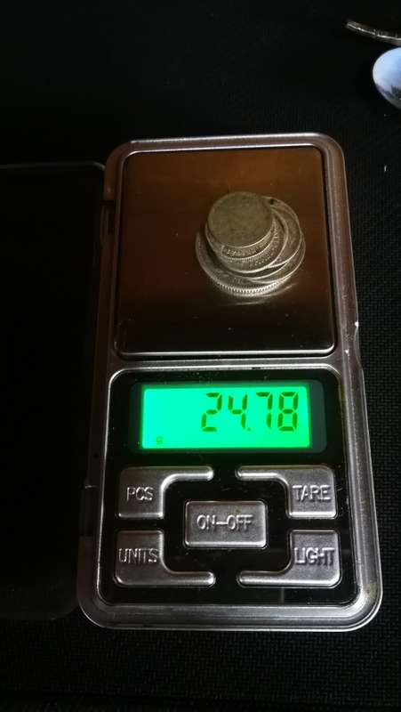 40.5 grams silver..