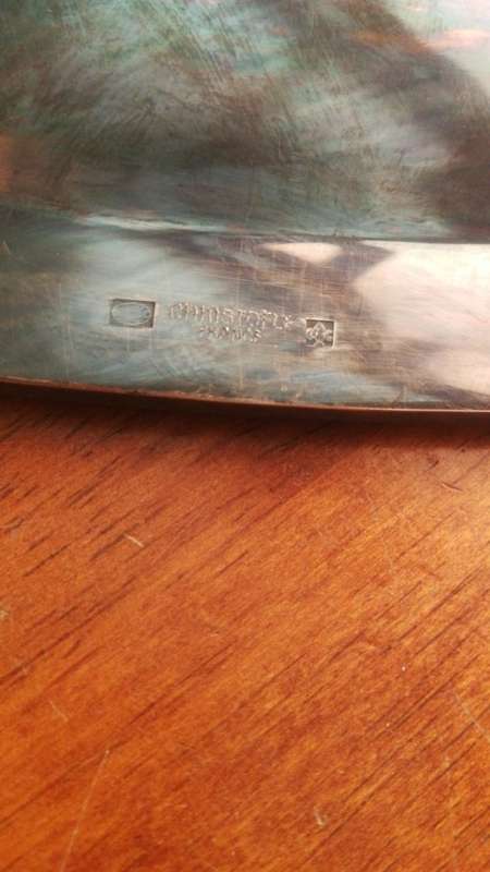 (Late Entry)* 1935 - 1980 Christofle France Platter 2.2kg Hallmarked