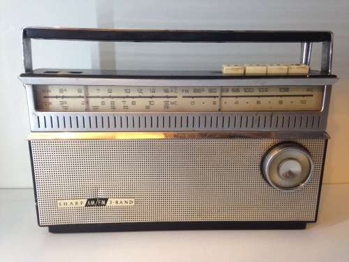 OLD SHARP THREE BRAND RADIO - GREAT OLD ITEM -