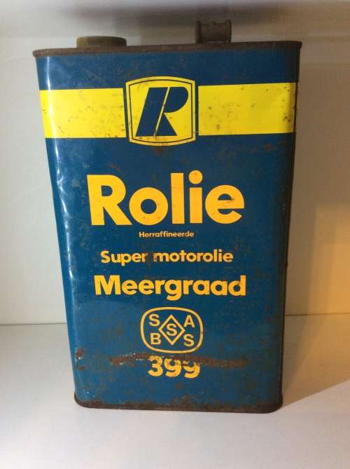 ROLIE FIVE LITER OIL CAN  - VERY RARE OIL CAN -