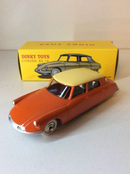 DINKY TOYS - ATLAS EDITION - CITROËN DC 19 ORANGE -  BRILLIANT -