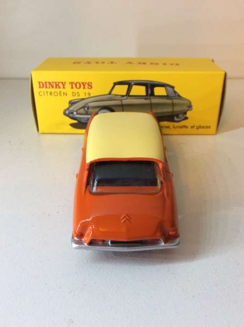 DINKY TOYS - ATLAS EDITION - CITROËN DC 19 ORANGE -  BRILLIANT -