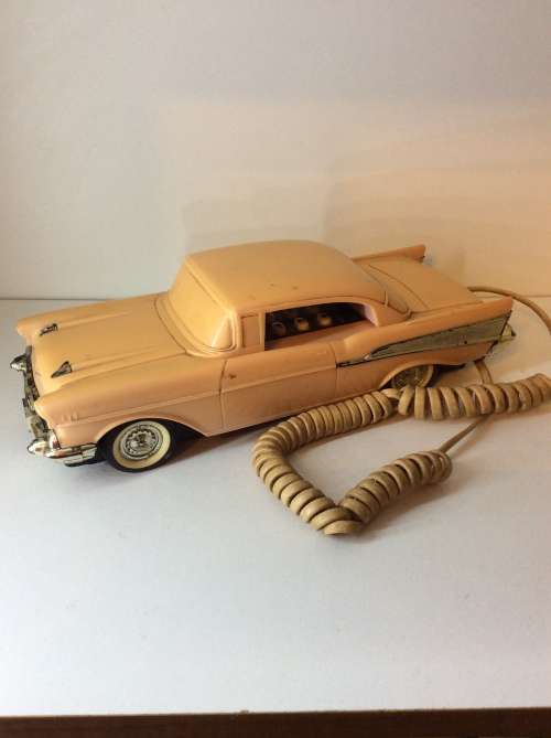 VINTAGE TELEMANIA 1957 CHEVROLET TELEPHONE  -  BRILLIANT -