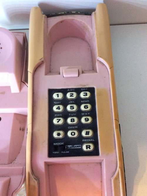 VINTAGE TELEMANIA 1957 CHEVROLET TELEPHONE  -  BRILLIANT -