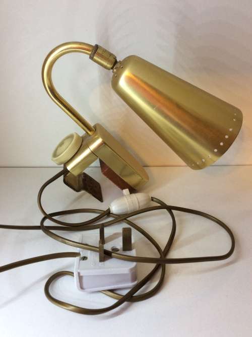 RETRO 1960's BED LAMP - BRILLIANT - GREAT FIND -