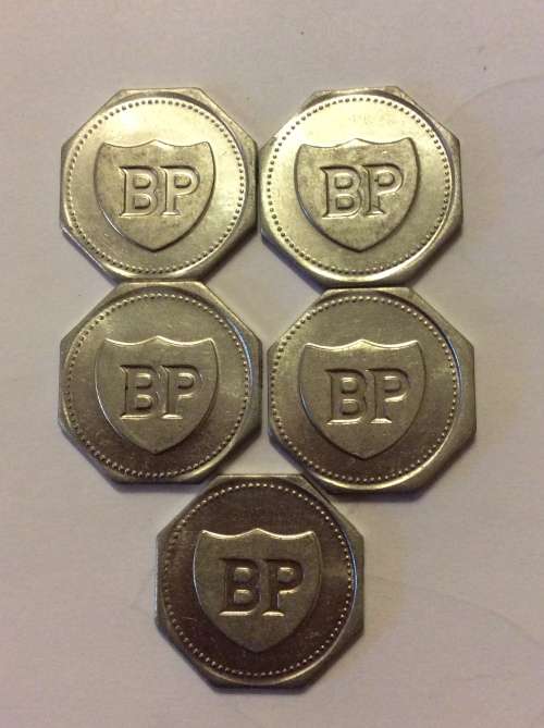 1960's BP TOKENS - SOUTH AFRICAN PAST SPORT STARS - GREAT FIND -