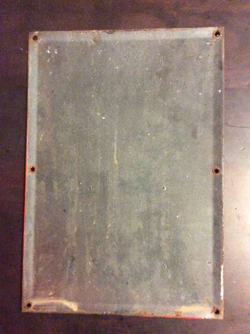 OLD ENAMEL SIGN - DANGER / GEVAAR - LARGE SIGN 33cm by 23cm - GREAT ITEM -