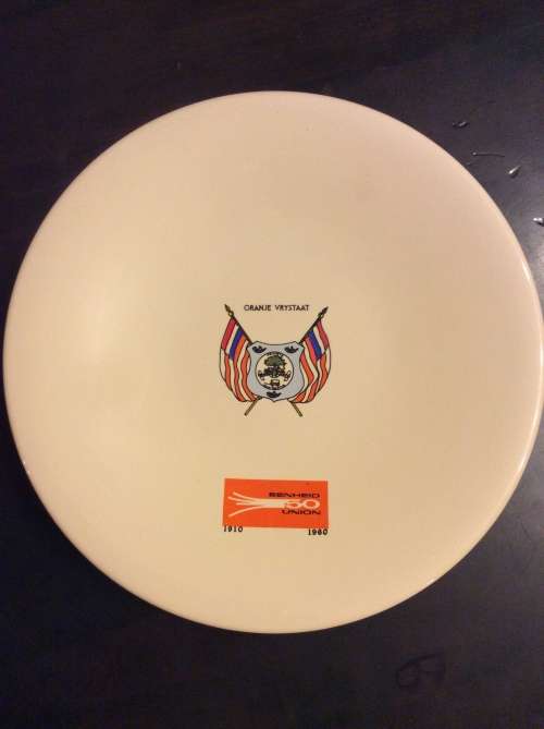 ORANJE VRYSTAAT WALL PLATE  - AMAZING FIND -